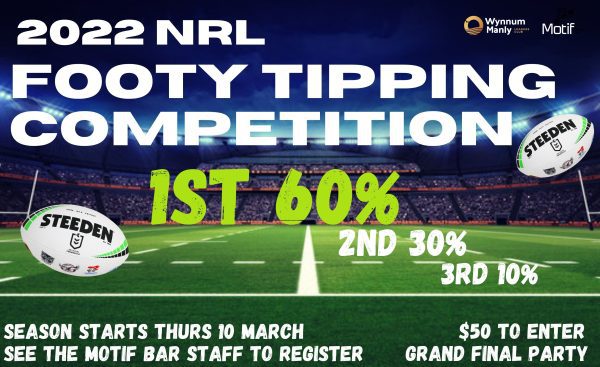 2022 Nrl Footy Tipping Competition