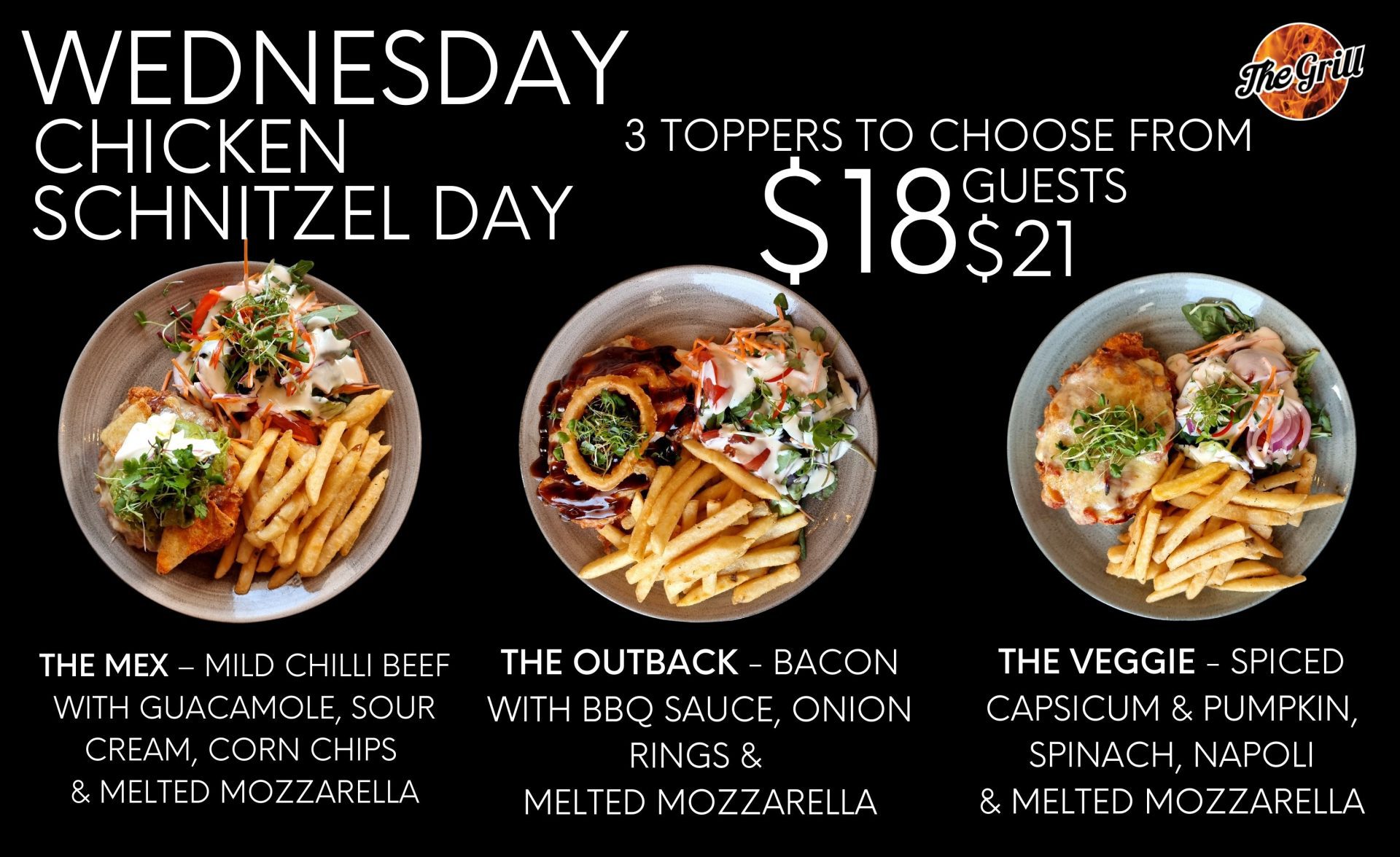 Wednesday – Schnitzel Day